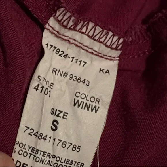 Women's Purple and Burgundy Pants - Picture 3 of 8